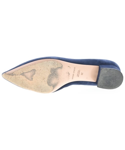 GIORGIO ARMANI（ジョルジオアルマーニ）パンプス 紺 サイズ:EU39(25.5cm位) レディース/2200703527288