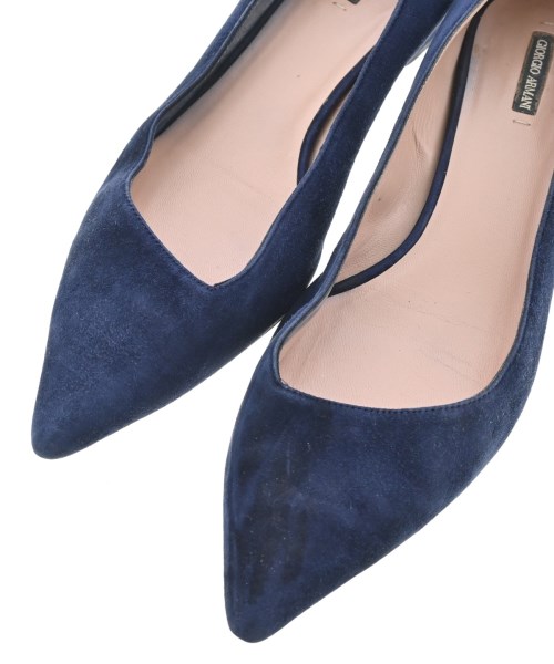 GIORGIO ARMANI（ジョルジオアルマーニ）パンプス 紺 サイズ:EU39(25.5cm位) レディース/2200703527288
