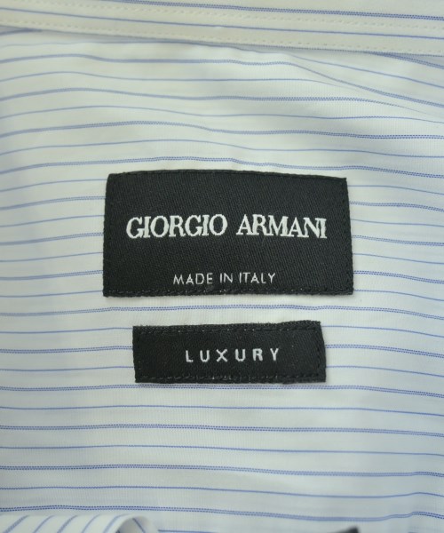 GIORGIO ARMANI（ジョルジオアルマーニ）ドレスシャツ 白 サイズ:39(M位) メンズ/2200705616027