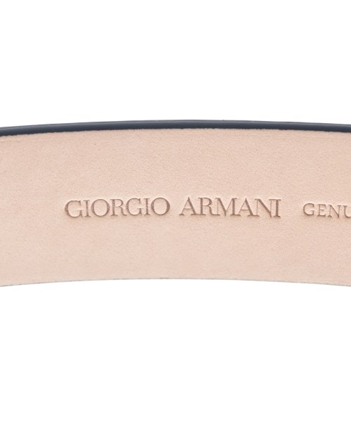GIORGIO ARMANI（ジョルジオアルマーニ）ベルト 黒 サイズ:36 レディース/2200705616096