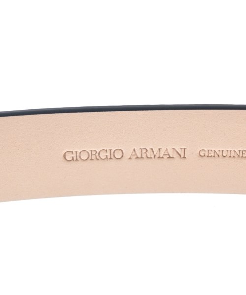 GIORGIO ARMANI（ジョルジオアルマーニ）ベルト 黒 サイズ:38 レディース/2200705616102