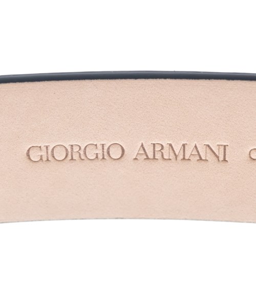 GIORGIO ARMANI（ジョルジオアルマーニ）ベルト 黒 サイズ:36 レディース/2200705616119
