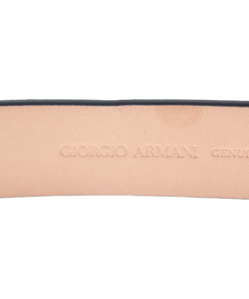 GIORGIO ARMANI（ジョルジオアルマーニ）ベルト 黒 サイズ:38 レディース/2200705616133