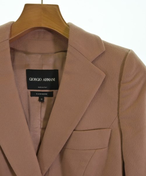 GIORGIO ARMANI（ジョルジオアルマーニ）テーラードジャケット ピンク サイズ:36(XS位) レディース/2200700154036