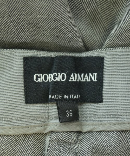 GIORGIO ARMANI（ジョルジオアルマーニ）スラックス グレー サイズ:36(XS位) レディース/2200700154241