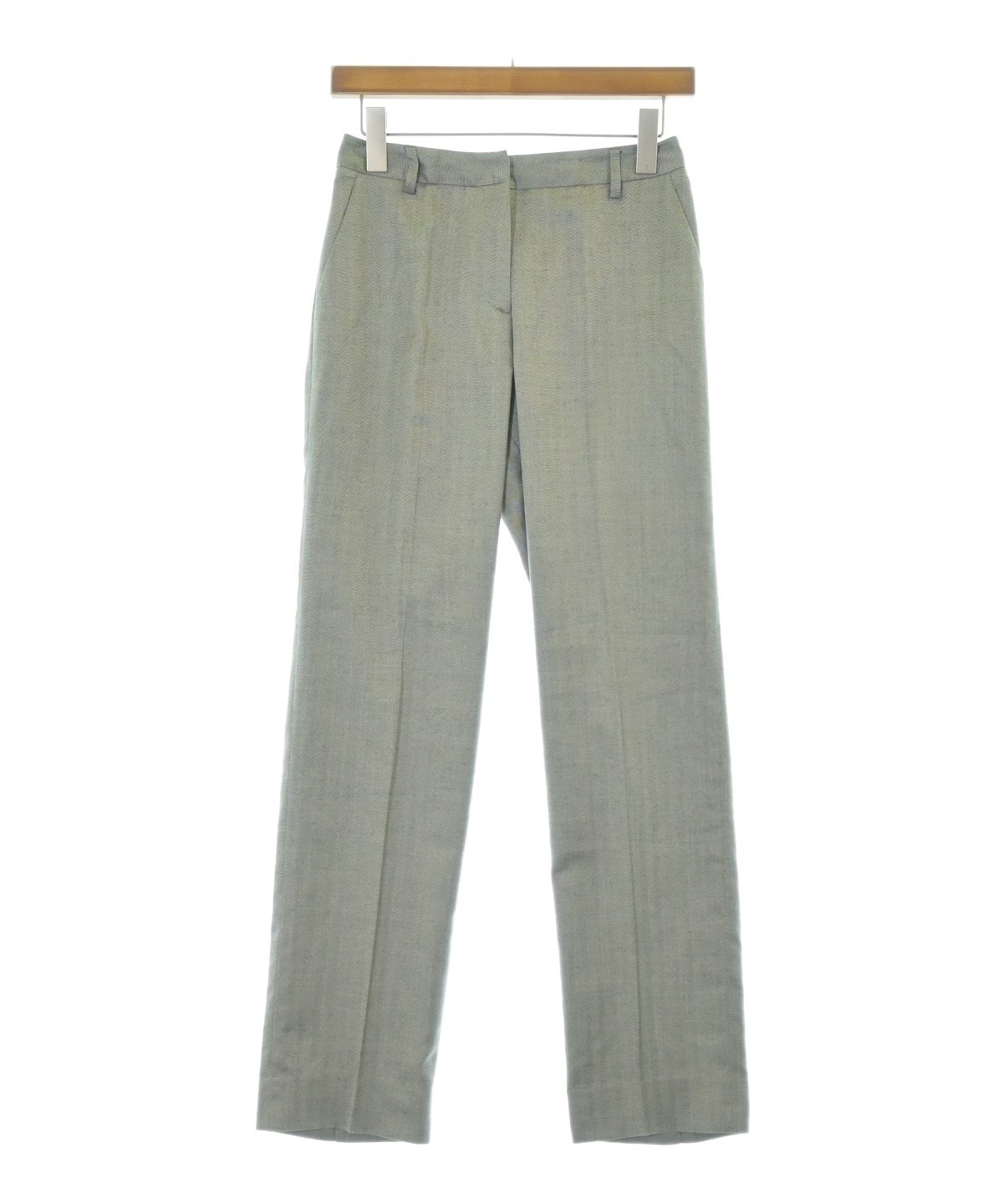 極美品 希少 ジョルジオアルマーニ STAFF ヴァージンウール スラックス GIORGIO ARMANI（ジョルジオアルマーニ）スラックス グレー サイズ:36