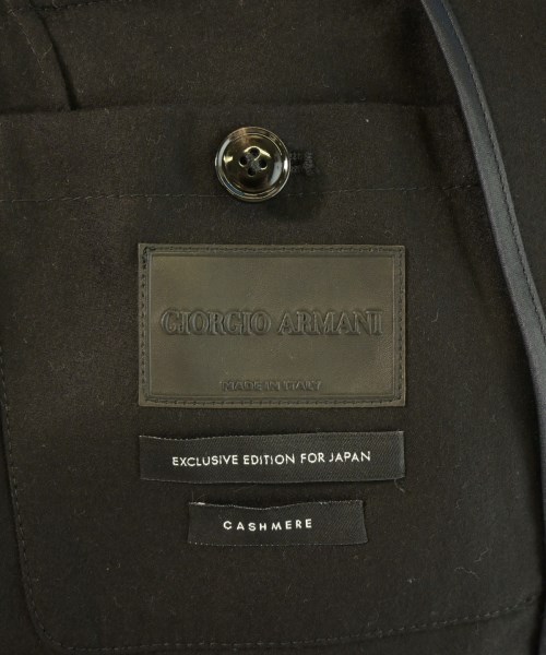GIORGIO ARMANI（ジョルジオアルマーニ）カジュアルジャケット 黒 サイズ:48(L位) メンズ/2200703728036