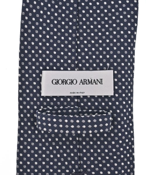 GIORGIO ARMANI（ジョルジオアルマーニ）ネクタイ 黒 サイズ:- メンズ/2200704642959