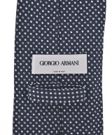 GIORGIO ARMANI（ジョルジオアルマーニ）ネクタイ 黒 サイズ:- メンズ/2200704642959