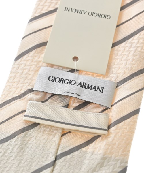 GIORGIO ARMANI（ジョルジオアルマーニ）ネクタイ 白 サイズ:- メンズ/2200704666382
