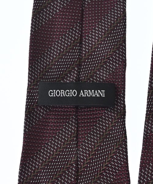 GIORGIO ARMANI（ジョルジオアルマーニ）ネクタイ 赤 サイズ:- メンズ/2200704666429