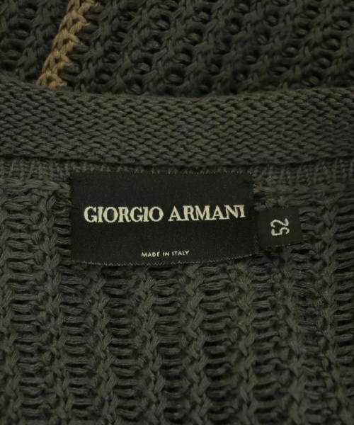 GIORGIO ARMANI（ジョルジオアルマーニ）カーディガン グレー サイズ:52(XXL位) メンズ/2200706488012