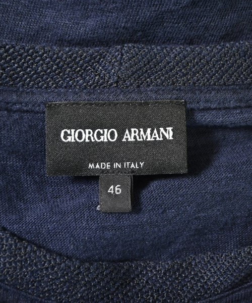 GIORGIO ARMANI（ジョルジオアルマーニ）Tシャツ・カットソー 紺 サイズ:46(M位) メンズ/2200706462029