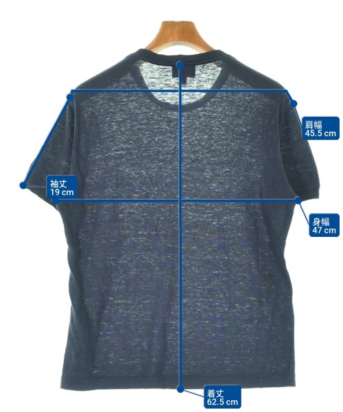 GIORGIO ARMANI（ジョルジオアルマーニ）Tシャツ・カットソー 紺 サイズ:46(M位) メンズ/2200706462029