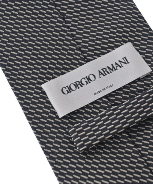 GIORGIO ARMANI（ジョルジオアルマーニ）ネクタイ 黒 サイズ:- メンズ/2200708071052