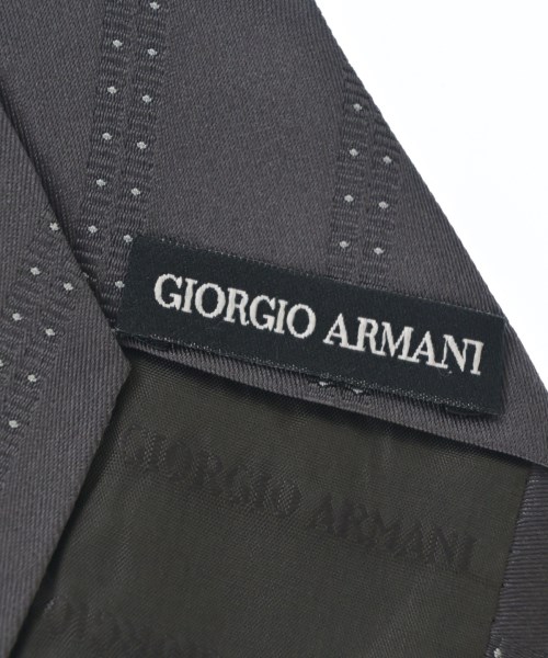 GIORGIO ARMANI（ジョルジオアルマーニ）ネクタイ グレー サイズ:- メンズ/2200708071311