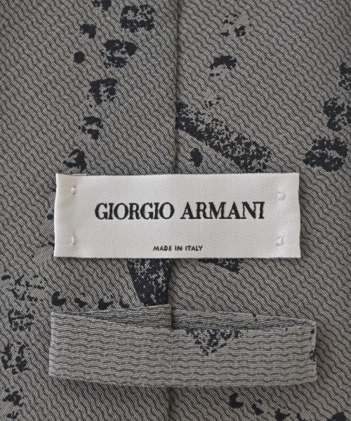 GIORGIO ARMANI（ジョルジオアルマーニ）ネクタイ グレー サイズ:- メンズ/2200708257173