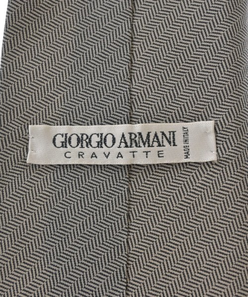 GIORGIO ARMANI（ジョルジオアルマーニ）ネクタイ グレー サイズ:- メンズ/2200708257197