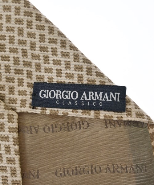 GIORGIO ARMANI（ジョルジオアルマーニ）ネクタイ 黄 サイズ:- メンズ/2200708257203