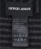 GIORGIO ARMANI（ジョルジオアルマーニ）マフラー 黒 サイズ:- メンズ/2200708257227
