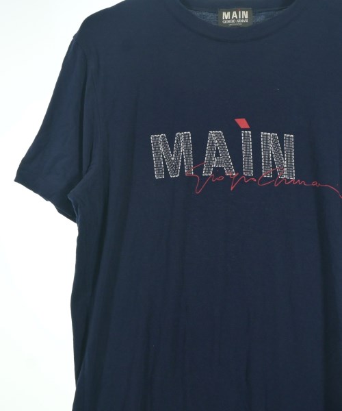 GIORGIO ARMANI（ジョルジオアルマーニ）Tシャツ・カットソー 紺 サイズ:48(L位) メンズ/2200708993019