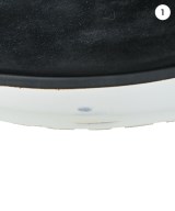 GIORGIO ARMANI（ジョルジオアルマーニ）スニーカー 黒 サイズ:7(25.5cm位) メンズ/2200709743040
