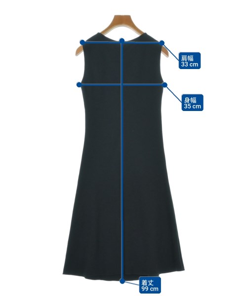 GIORGIO ARMANI（ジョルジオアルマーニ）ワンピース 黒 サイズ:36(XS位) レディース/2200710281036