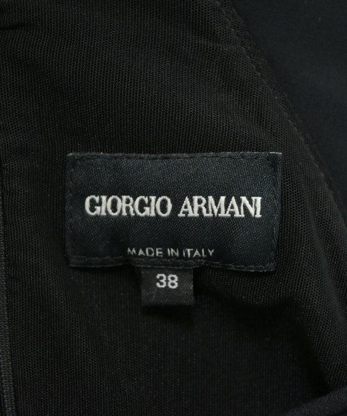 GIORGIO ARMANI（ジョルジオアルマーニ）ワンピース 黒 サイズ:38(S位) レディース/2200710281081