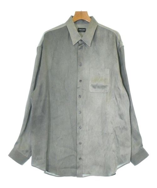 GIORGIO ARMANI(ジョルジオアルマーニ)カジュアルシャツ グレー サイズ:43(XXL位)/2200662547037
