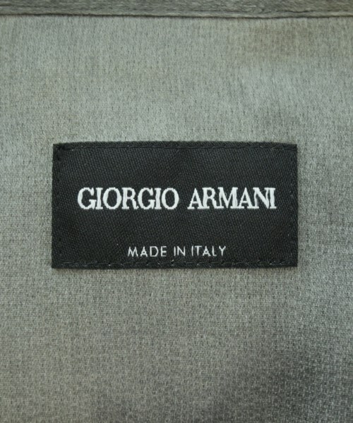 GIORGIO ARMANI（ジョルジオアルマーニ）カジュアルシャツ グレー サイズ:43(XXL位) メンズ/2200662547037