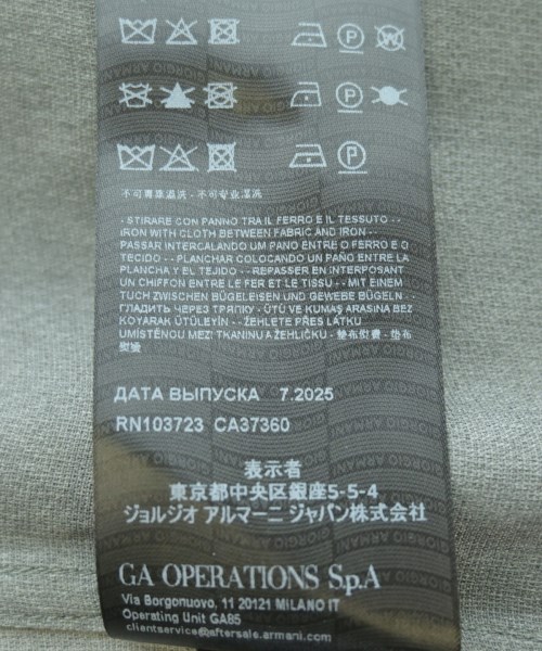 GIORGIO ARMANI（ジョルジオアルマーニ）カジュアルシャツ グレー サイズ:43(XXL位) メンズ/2200662547037