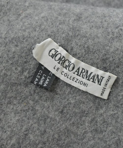 GIORGIO ARMANI（ジョルジオアルマーニ）マフラー グレー サイズ:- メンズ/2200658319099