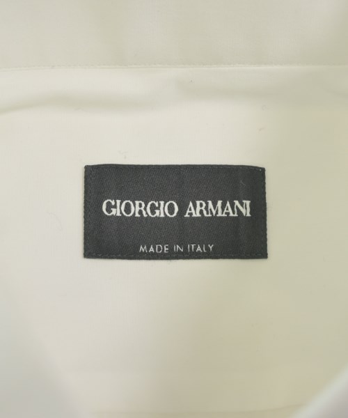 GIORGIO ARMANI（ジョルジオアルマーニ）ドレスシャツ 白 サイズ:40(L位) メンズ/2200662955047