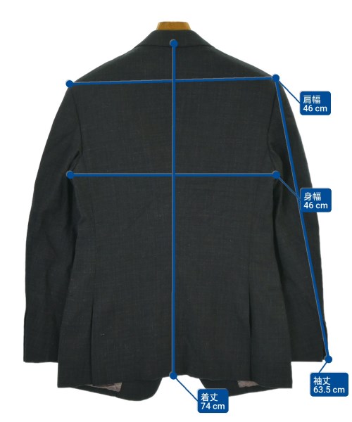 GIORGIO ARMANI（ジョルジオアルマーニ）ビジネス 紺 サイズ:46/46(M位) メンズ/2200664416027