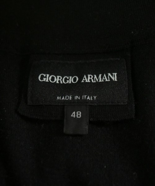 GIORGIO ARMANI（ジョルジオアルマーニ）ニット・セーター 黒 サイズ:48(L位) メンズ/2200664643034