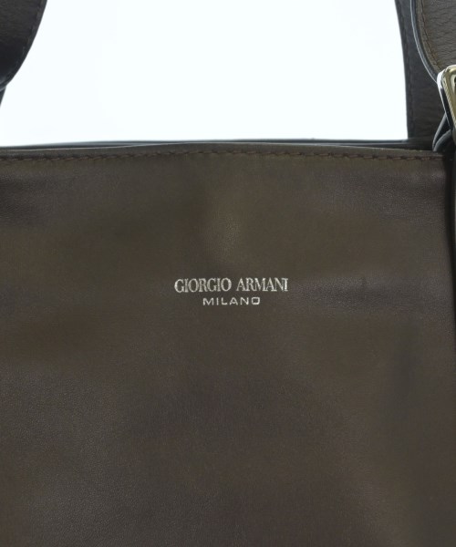 GIORGIO ARMANI（ジョルジオアルマーニ）トートバッグ 茶 サイズ:- メンズ/2200664643041