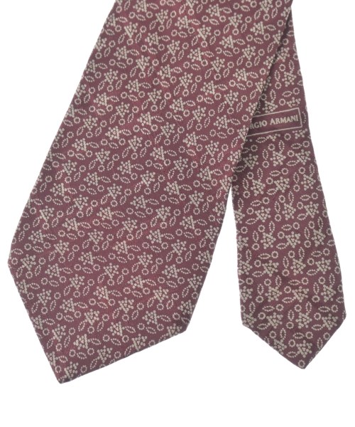 GIORGIO ARMANI（ジョルジオアルマーニ）ネクタイ 赤 サイズ:- メンズ/2200664985035