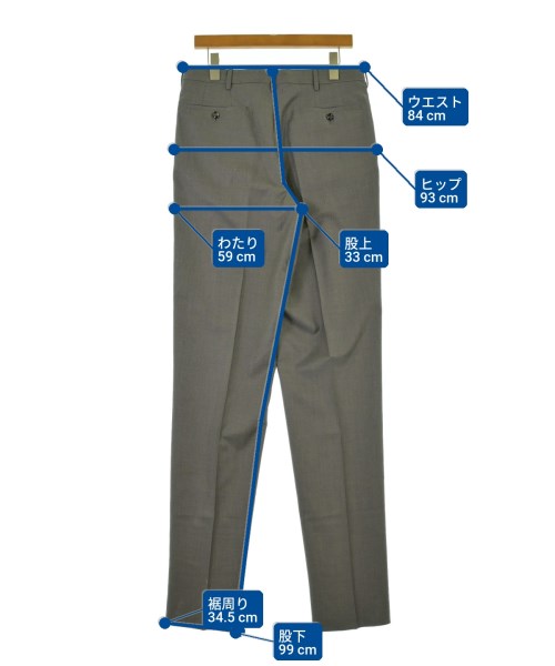 GIORGIO ARMANI（ジョルジオアルマーニ）ビジネス グレー サイズ:46/46(M位) メンズ/2200661596135