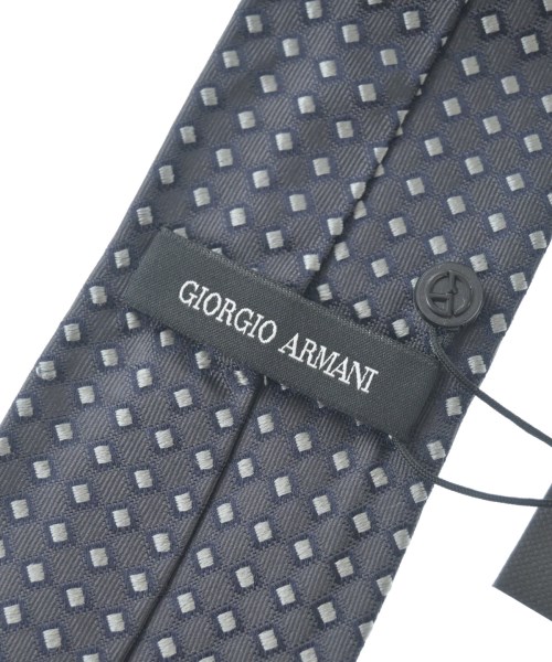 GIORGIO ARMANI（ジョルジオアルマーニ）ネクタイ グレー サイズ:- メンズ/2200661596340