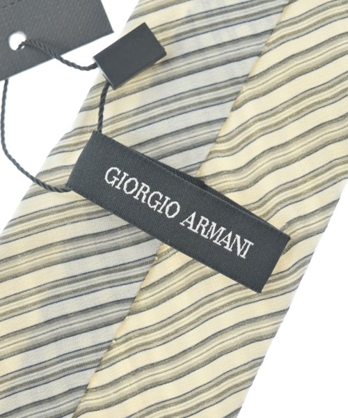 GIORGIO ARMANI（ジョルジオアルマーニ）ネクタイ グレー サイズ:- メンズ/2200661596364
