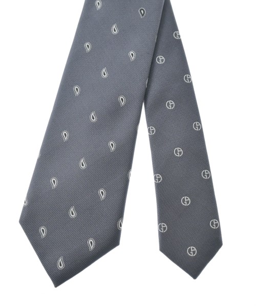 GIORGIO ARMANI（ジョルジオアルマーニ）ネクタイ グレー サイズ:- メンズ/2200661596371