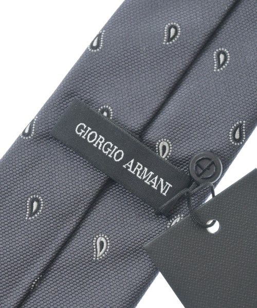 GIORGIO ARMANI（ジョルジオアルマーニ）ネクタイ グレー サイズ:- メンズ/2200661596371