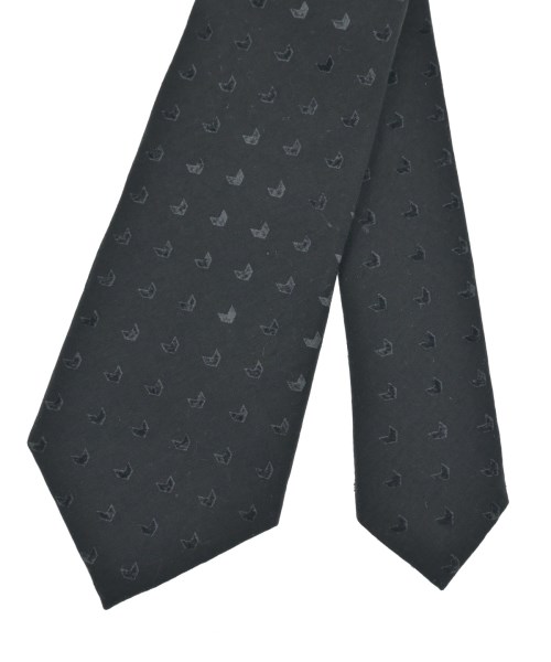 GIORGIO ARMANI（ジョルジオアルマーニ）ネクタイ 黒 サイズ:- メンズ/2200666470386