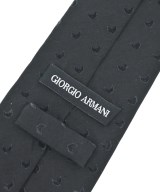 GIORGIO ARMANI（ジョルジオアルマーニ）ネクタイ 黒 サイズ:- メンズ/2200666470386
