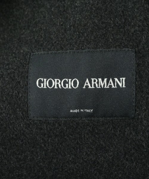 GIORGIO ARMANI（ジョルジオアルマーニ）チェスターコート グレー サイズ:F メンズ/2200665322105