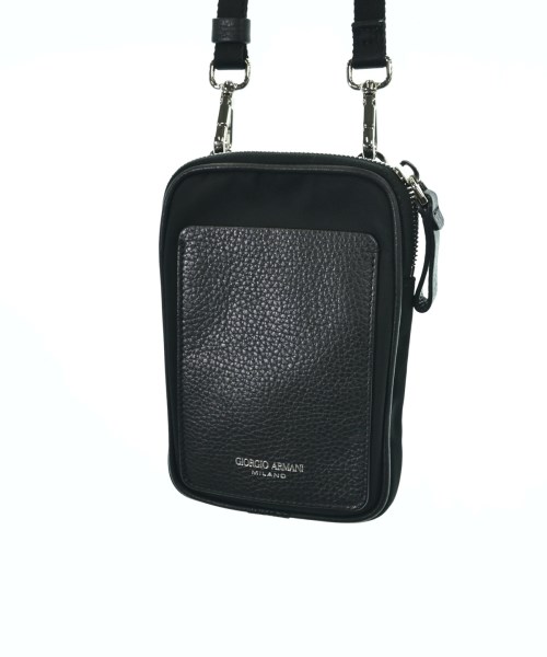 GIORGIO ARMANI（ジョルジオアルマーニ）ショルダーバッグ 黒 サイズ:- メンズ/2200669708134