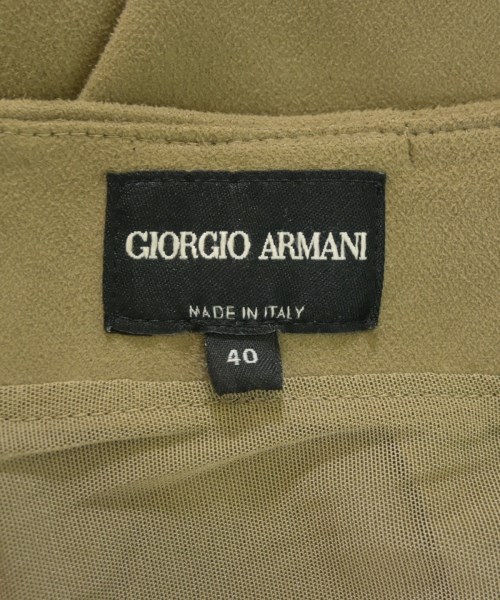 GIORGIO ARMANI（ジョルジオアルマーニ）その他 ベージュ サイズ:40(M位) レディース/2200670396184