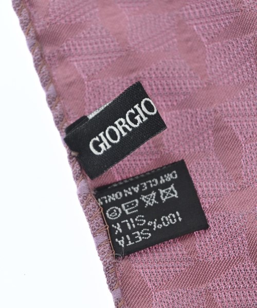 GIORGIO ARMANI（ジョルジオアルマーニ）小物類（その他） ピンク サイズ:- メンズ/2200670488032