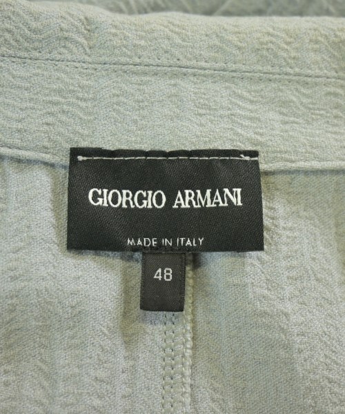 GIORGIO ARMANI（ジョルジオアルマーニ）ジャケット グレー サイズ:48(L位) メンズ/2200724351015
