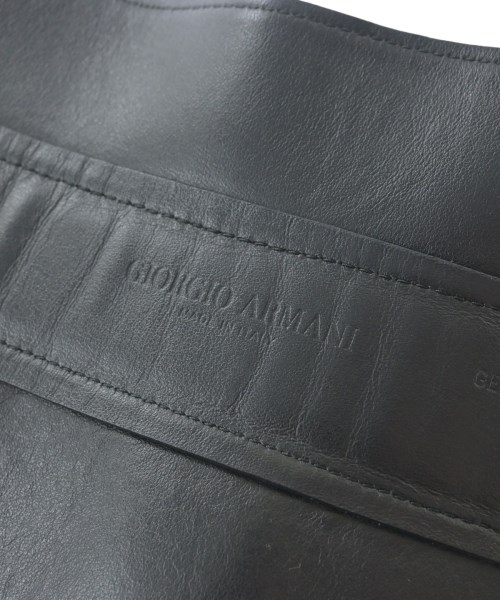 GIORGIO ARMANI（ジョルジオアルマーニ）ベルト 黒 サイズ:- レディース/2200733129100